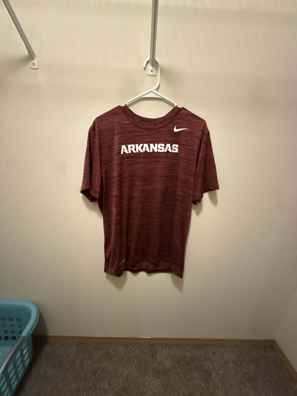 Nike Arkansas Razorbacks Velocity Dri-FIT Performance T-Shirt
